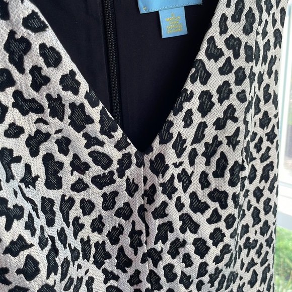 Cece by Cynthia Steffe Animal Print Metallic Shimmer Mini Cocktail dress - Picture 5 of 8